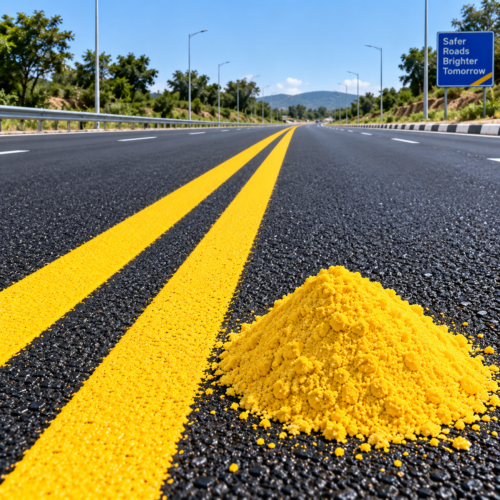 Reflective Thermoplastic Powder Road Marking Paint