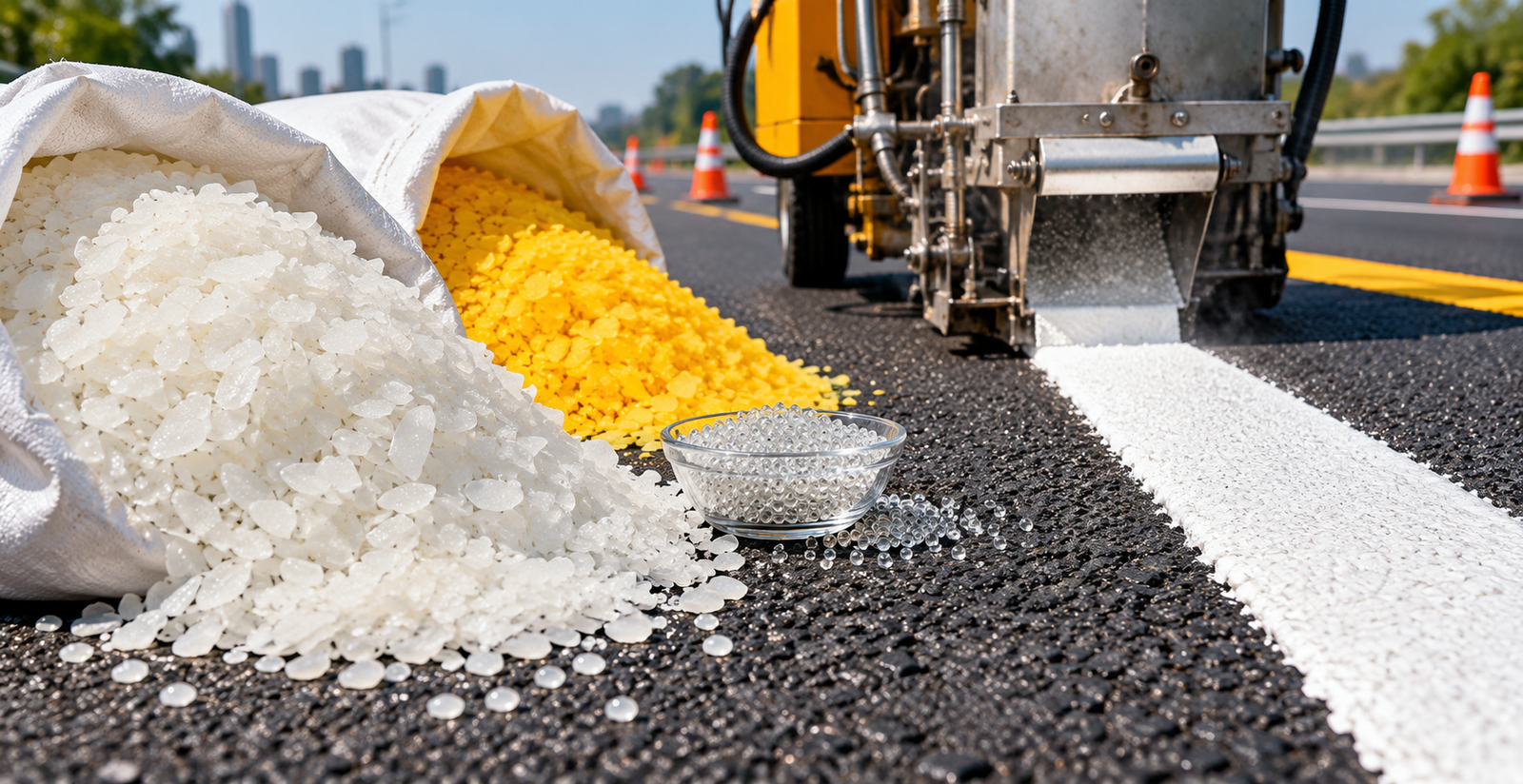 Thermoplastic Powder Road Marking Paint: How It Works, Benefits and Applications